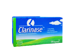 Clarinase (Loratidine) Tablets (7 Tabs)