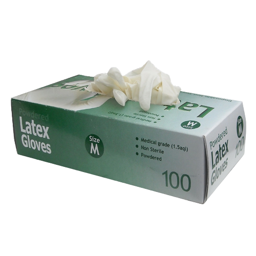 Latex Examination Gloves (Box) – Junction Health