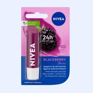 Nivea Lip Balm - Black Berry Shine